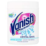 Vanish Oxi Action Fabric Whitener + Stain Remover Powder for Whites, 470g - Concentrated Washing Detergent for deep clean, Bleach Free