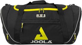 JOOLA Vision II Compact 20In Sports Duffle Bag with Padded Shoulder Straps-Carry-on Luggage Size-Gym, Business Travelers, Students & Athletes, Black