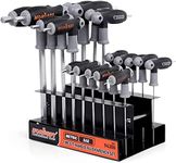 HORUSDY 18-Piece T-Handle Hex Key S