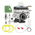 Zreneyfex 753-06220 Carburetor Replacement for Troy Bilt TB525EC TB575EC TB590EC TB525ES TB539ES String Trimmer 753-06220A 753-06220B MP429 MP479 BC509 SS418 Yard Machines