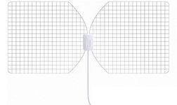 RGTech Monarch 50 Transparent Indoor Freeview HDTV Aerial - True 50 Mile Multidirectional Paper-Thin Antenna - 4G filter for Maximum Freeview/UHF/VHF/FM/USB TV Tuner/DVB-T/DVB-T2/DAB radio reception