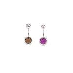 BodyJewelryOnline Belly Button Rings Navel Package of 2 Piercing with Jewels 14g