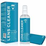 ROYAL CARE PROFESSIONAL Lens Cleaner Spray Kit – Professional Lens Cleaner Spray 100ml with 1 Microfiber Cloths – Best for Eyeglasses, Cameras, and Lenses - Safely Cleans Fingerprints, Dust, Oil