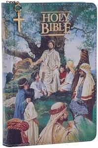 KJV Classic Children's Bible, Seaside Edition, Full-color Illustrations with Zipper (Hardcover): Holy Bible, King James Version