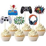 36 PCS Video Game Cupcake Toppers A