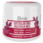 Dulàc - Devil's Claw Gel 98% Maximum Strength 500 ml, Natural Joint and Muscle Relief Cream for Recurring Muscle and Joint Pain, Enriched with Menthol for Cool Effect