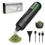 KactusKutter K1 Electric Herb Grinder Battery Powered Automatic Portable Spice Mill for Grinding - Holds up to 1 Gram (Midnight Emerald)