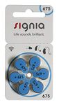 Signia Hearing Aid Battery Size 675 (6 X 6 Pack) 36 Pcs