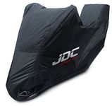 JDC Motorcycle 100% Waterproof Cover - ULTIMATE RAIN (Heavy Duty, Soft Lining, Heat Resistant Panels, Taped Seams) - XL Tall Top Box