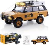 FMS FCX10 1/10 RC Crawler Land Rover Camel Trophy Edition, Official Licensed 4WD All Terrain Off-Road RC Truck for Adults, High-Detail Scale RC Car with Metal Gears, Upgraded Shocks (Range Rover)