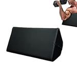 WINBOX Preacher Pad, Seated Arm Blaster for Biceps, Preacher Curls for Arms, Bicep Curl Support Isolator and Weight Lifting Workout Equipment