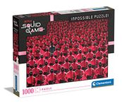 Clementoni 39695 Impossible Squid Game 1000 Pieces, Made in Italy, Jigsaw Puzzle for Adults, Multicolour