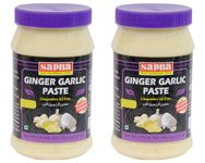 Sapna Ginger & Garlic Paste - 1kg (Pack of 2) | Authentic Flavor | Convenient and Flavorful Cooking Essential | Versatile Culinary Use