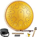 HOPWELL Steel Tongue Drum - 13 Inch