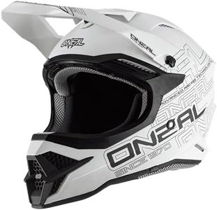 O'Neal 3SRS Adult Helmet Flat (Flat White, XS)