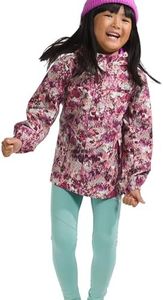 THE NORTH FACE Kids' Antora Rain Jacket, Violet Crocus Maze Floral Print, 3
