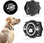 Odokele Reflective AirTag Dog Collar Holder(4 Pack), IP68 Waterproof Airtag Holder for Dog Collar, Hard TPU Air Tag Dog Collar, Ultra-Durable Dog & Cat Collars Mount-Fits All Width Collars