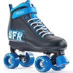 SFR Vision II Roller Quad Skate Black/Blue UK6/EU39.5