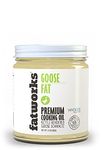 Fatworks, Traditional Goose Fat, Pasture Raised on US Family Farm, USDA, 7.5 oz.