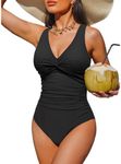 Holipick Black Plus Size Women Tumm