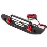 Metal RC Bumper, Anticollision Front Bumper Accessory Availavle for TRX4 Axial SCX10 90046 1/10 RC Crawler Car