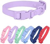 Waterproof Dog Collar Soft Rubber D