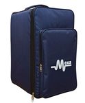 Baritone Premium Heavy Padded Waterproof Fabric Cajon Bag with Carry Handle & Adjustable Back Strap Support | Multi-Purpose Cajon Gig Bag For Universal Size (Blue, 21X18X12 Inch)