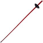 Vaveren Children Fencing with Sound Durable Anti Slip Handle Practice Fencing for Girls Boys Fencing Toy, Red, A