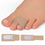 GKDARED Nylon 3Pcs Hammer Toe Straightener, Broken Toe Wraps,Toe Cushioned Bandages,Hammer Toe Splints For Correcting Hammer Toes, Broken Toes, Crooked Toes & Overlapping Toes Foot_Drop,Free Size