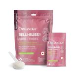 Organika Canadian-Made Belli Bliss Fibre | High Fibre Blend, 4 Diverse Sources of Fibre | Supports Digestive Health, Constipation Relief, Weight Control - Unflavoured, 10 x 14g sachets