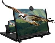 2026 New Screen Magnifier for Cell Phone, HD Screen Magnifier Version, Movies, Videos, and Gaming, Amplifier Desktop Magnifying (Black, 10 Inch)