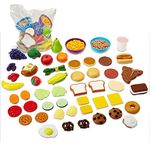 New Sprouts Complete Play Food Set, Toddler Toy Food, 50 Pieces, Ages 2+