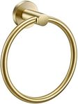 Pynsseu Brushed Gold Towel Ring for