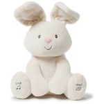 GUND Animated: Flora Bunny Plush, Cream, 12 Inch (4061346)