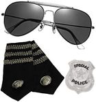 Police Costume Kit - Glasses, Epaul