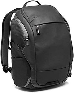 Manfrotto MB MA2-BP-T Advanced² Camera and Laptop Travel Backpack, for DSLR and Mirrorless + Standard Lenses, with Convertible Padded Divider System, Multiple Tripod Carrying Solutions, Coated Fabric