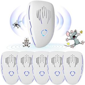 DOBWGXZ 2025 Ultrasonic Pest Repeller, Powerful Mouse Repellent Plug-In Pest Control, Effective Against Mice, Rats, Mosquitoes, Spiders, Cockroaches, Ants, and More – Safe for Pets and Humans