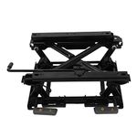 Car Seats Height Adjuster with Slide Rail 155mm Lifting Height Universal Fit Steel Seat Lifting Base for LHD Vehicle