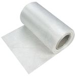 3.5 oz Fiberglass Cloth Roll Mesh Fiberglass Mat Woven Roving Glass Fiber for Pool Automotive Car Boat Surfboard Tub Shower Repair(Size:0.5 * 50m)