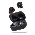 Sounds Good Ultimate V6 Wireless Earbuds, Bluetooth 5.2 in-Ear Black Headphones, USB-C Charging Case, Qi Compatible, IPX5 Water-Resistant, Ideal for Gym, Sports, Home or Office