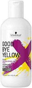 Schwarzkopf Professional Goodbye Yellow Purple Shampoo | Sulfate-Free Anti-Yellow & Neutralizing Formula for Blonde, Grey & Lightened Hair for Men Women (300ml)