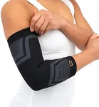 Copper Compression PowerKnit Elbow Sleeve - Seamless Elbow Brace for Men & Women - Pain Relief for Tendonitis, Tennis Elbow, Golfers, Weight Lifting - Fits Right or Left - 1 Sleeve - S/M