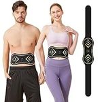 Ruszoaer ABS Stimulator - EMS Muscle Trainer - Abdominal Training Belt Portable Sport Exercise Workout Equipment Home Office - Black