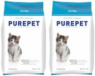 Purepet Ocean Fish Kitten Dry Cat Food, 1.2kg (Pack of 2)