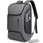 BANGE Business Laptop Smart backpack Can Hold 15.6 Inch Laptop Commute Backpack Carry on bag for men and women (Grey)