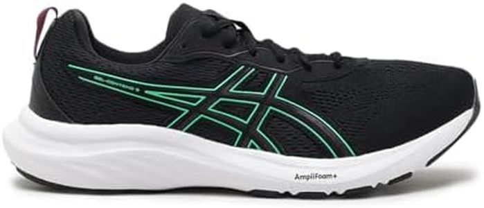 ASICS Mens GEL-CONTEND 9 Black/New Leaf Running Shoes - 8 UK (1011C123.001)