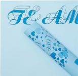 Blue Love Gift Tissue Paper Recyclable Wrapping Paper Bulk for Flower Weddings Birthday Gift Bag DIY Project Festival Wrapping Crafts Decor