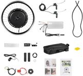 Alnemy DC48V 1000W 440rpm Ebike Conversion Kit for Electric Bike,20-inch Wheel Conversion Kit,Front Wheel ebike Electric Bicycle Conversion Kits,8.3kg