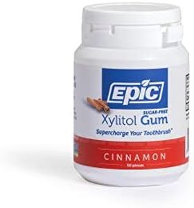Epic Dental Xylitol Gum Cinnamon, Cinnamon 50 Ct