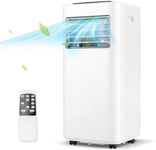DORTALA Portable Air Conditioner 10000 BTU, 3-in-1 AC Cooling Unit with Dehumidifier, 24H Timer, Remote Control, Window Kit, Standing Air Conditioner for Home, Apartment, Dorm, Cools up to 350 Sq.Ft